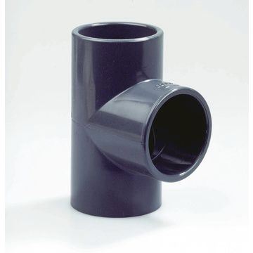 PVC HD t-stuk 90gr 50 mm